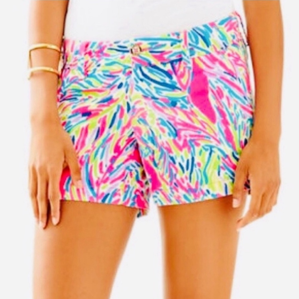 LILLY PULITZER The Callahan Shorts in Palm Reader